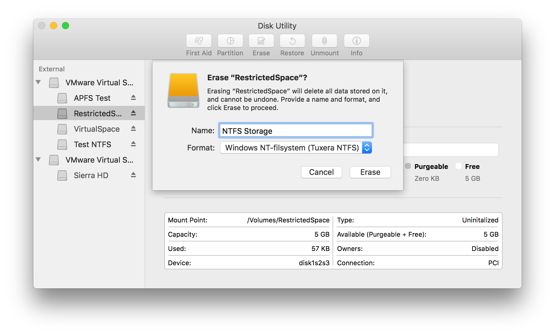 what is ntfs for mac os x